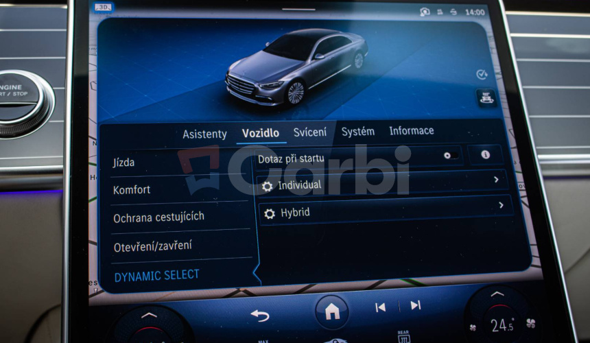 Mercedes-Benz S trieda Sedan 580e L 4MATIC Manufaktur, Slovenské, Nelakované, V záruke, Pano, D
