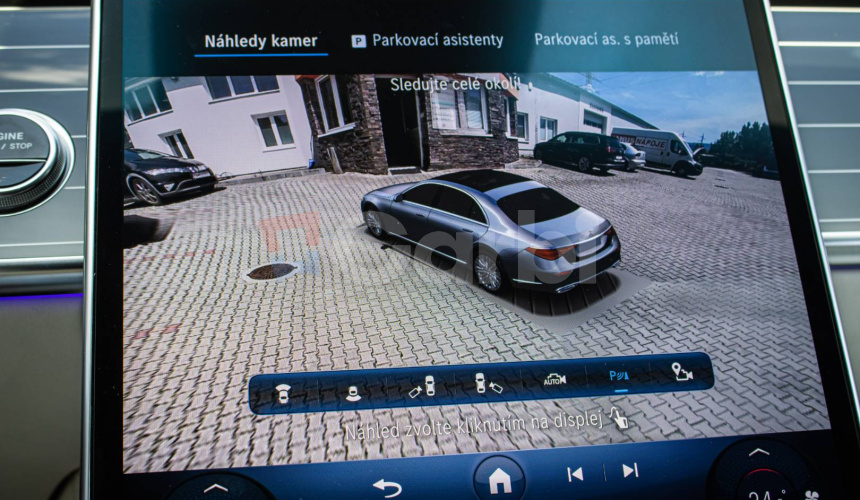 Mercedes-Benz S trieda Sedan 580e L 4MATIC Manufaktur, Slovenské, Nelakované, V záruke, Pano, D