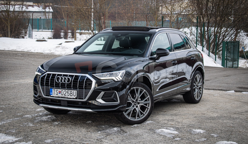Audi Q3 35 1.5 TFSI S-line, 1. majiteľ, v záruke, Nelakované, Pano, Virtual, R20
