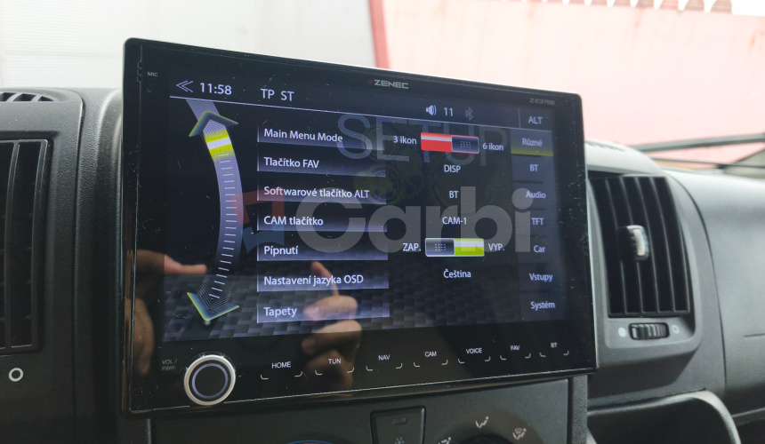 Citroen Jumper FT 745 EB NAVI / CARPLAY / KAMERA / NOSIČ BICYKLOV
