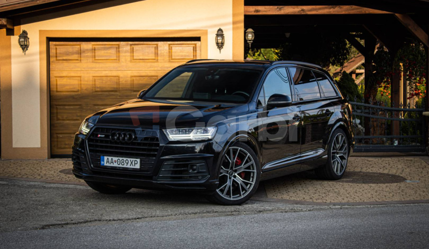 Audi SQ7 4.0 TDI V8 Quattro Tiptronic, Black Optik, Matrix LED, R22,Po veľkom servise