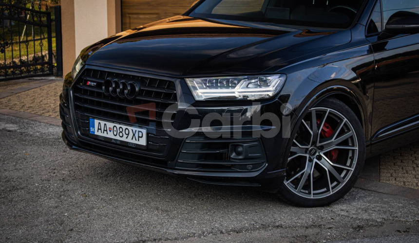 Audi SQ7 4.0 TDI V8 Quattro Tiptronic, Black Optik, Matrix LED, R22,Po veľkom servise