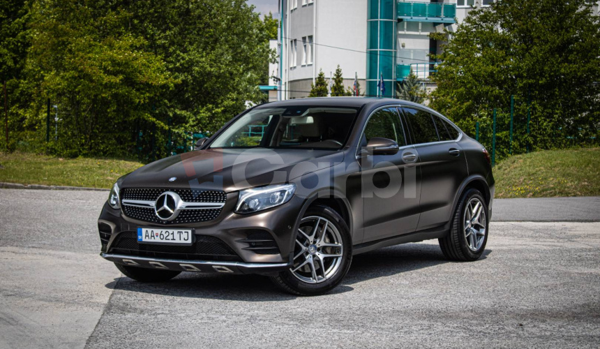 Mercedes-Benz GLC Kupé coupé 250d AMG 4Matic, 1. Majiteľ, Burmester, Odpočet, 360°kamera, keyll
