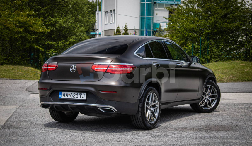 Mercedes-Benz GLC Kupé coupé 250d AMG 4Matic, 1. Majiteľ, Burmester, Odpočet, 360°kamera, keyll