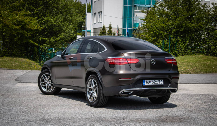 Mercedes-Benz GLC Kupé coupé 250d AMG 4Matic, 1. Majiteľ, Burmester, Odpočet, 360°kamera, keyll