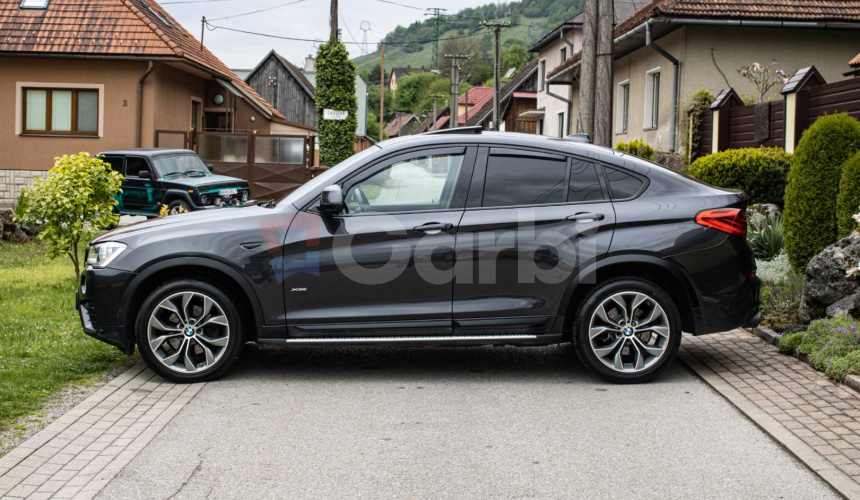 BMW X4 35d M Packet, Strešné okno, ACC, Harman Kardon, HUD, Ťažné