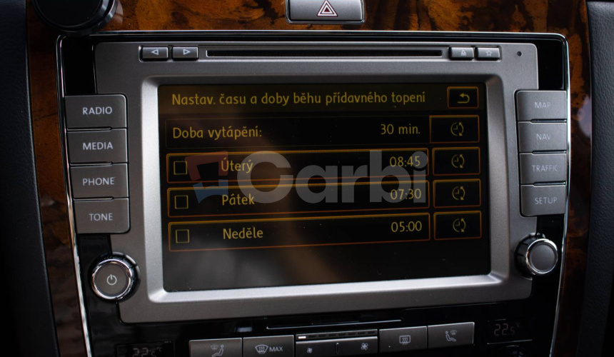 Volkswagen Phaeton 3.0 TDI V6 Tiptronic 4Motion WEBASTO, Dvojité sklá, masáž, ACC, vzduch