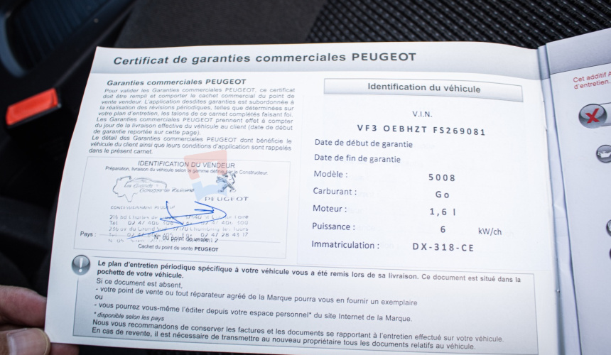 Peugeot 5008 7 miestny 1.6 HDI Automat, Navi