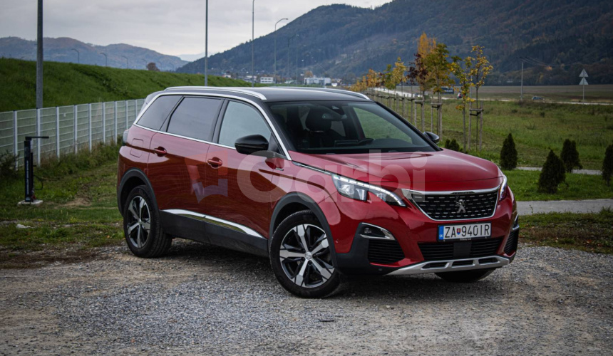 Peugeot 5008 1.6 PureTech 180K GT Line, 1. Majiteľ, Slovenské, I-cockpit, 7miestne