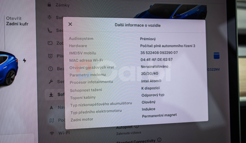 Tesla Model 3 Long Range 75 kWh, Premium Audio, 4x4, ťažné zariadenie, odpočet DPH