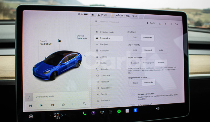 Tesla Model 3 Long Range 75 kWh, Premium Audio, 4x4, ťažné zariadenie, odpočet DPH