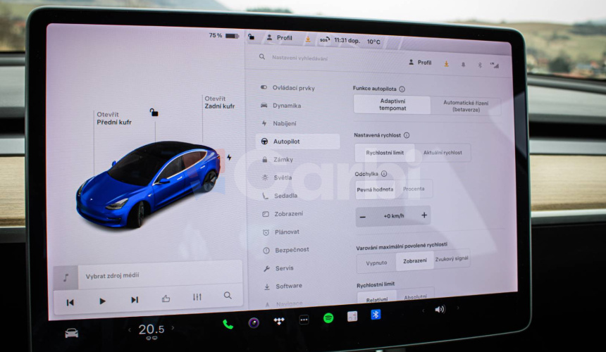 Tesla Model 3 Long Range 75 kWh, Premium Audio, 4x4, ťažné zariadenie, odpočet DPH