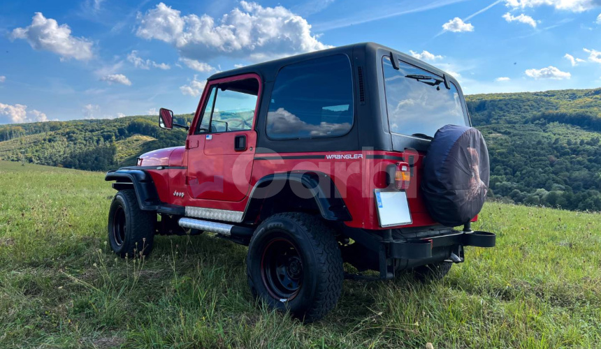 Jeep Wrangler 2.5 Benzín 90kw, 5MT