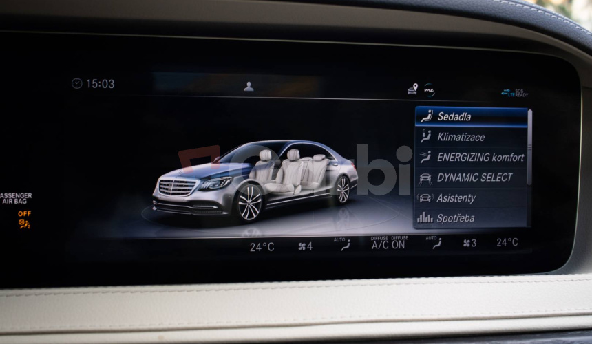 Mercedes-Benz S trieda Sedan 400d Long 4Matic AMG Line Executive Premium Plus, Pano, HUD, Burme