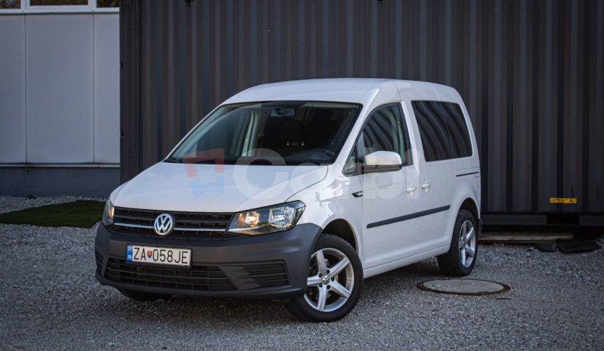 Volkswagen Caddy 2.0 TDI 75kW veľmi pekný stav, ťažné, nové brzdy, vymenené rozvody, ALU
