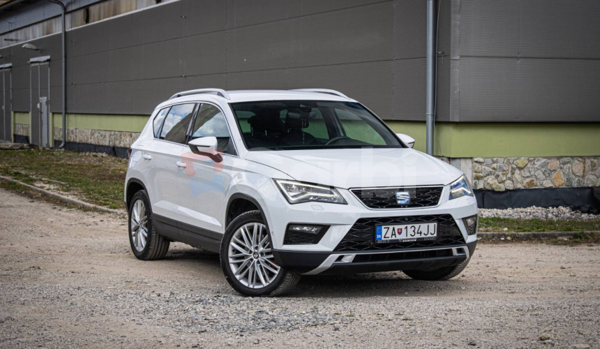 Seat Ateca 2.0 TDI 4drive DSG Xcellence, Webasto, 360°kamera, kessy, tažné, FULL LED