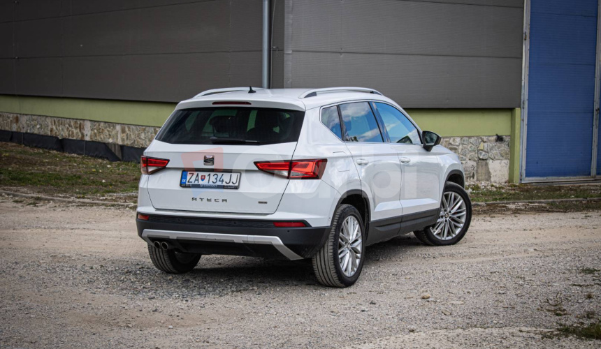Seat Ateca 2.0 TDI 4drive DSG Xcellence, Webasto, 360°kamera, kessy, tažné, FULL LED