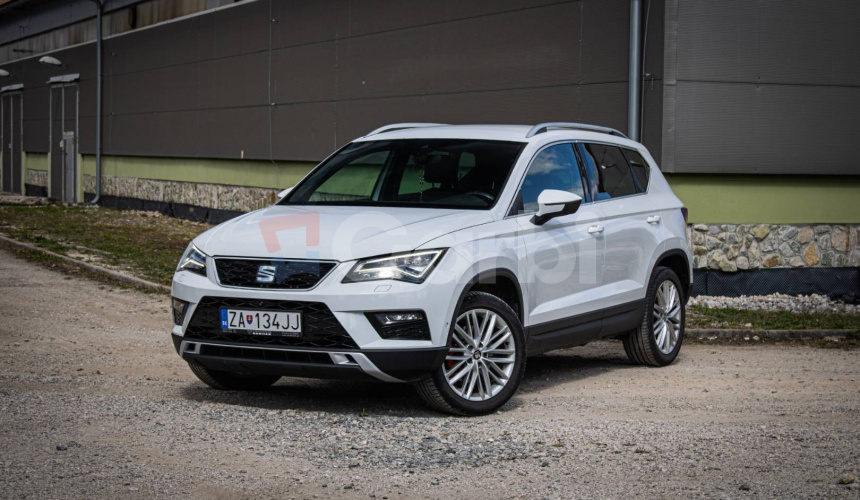Seat Ateca 2.0 TDI 4drive DSG Xcellence, Webasto, 360°kamera, kessy, tažné, FULL LED
