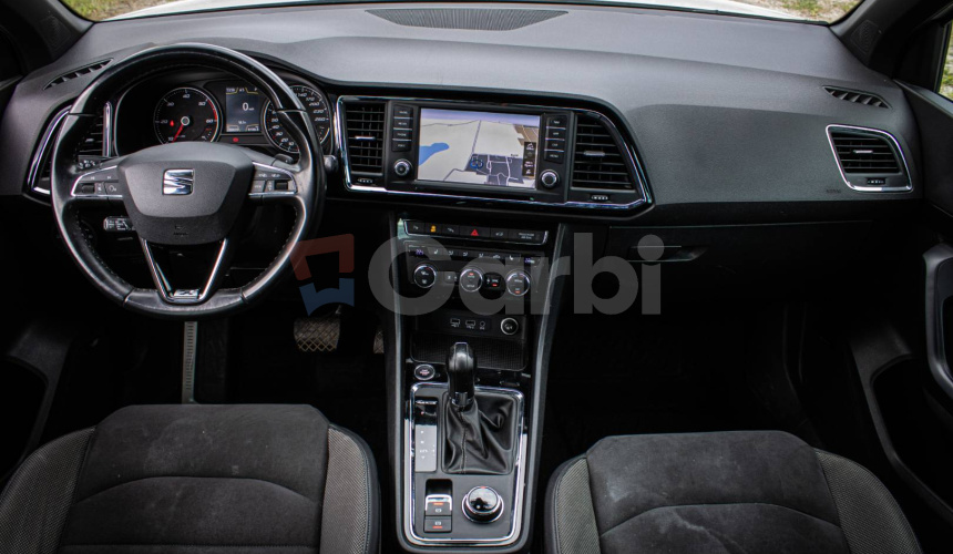 Seat Ateca 2.0 TDI 4drive DSG Xcellence, Webasto, 360°kamera, kessy, tažné, FULL LED