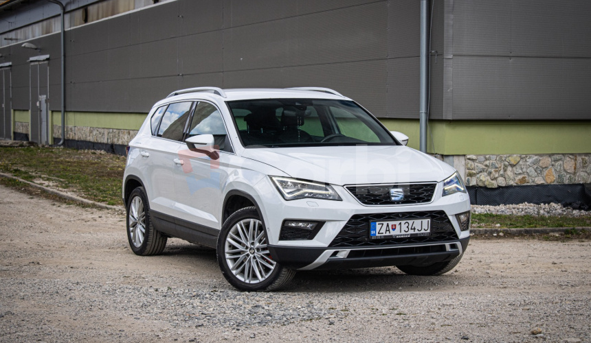 Seat Ateca 2.0 TDI 4drive DSG Xcellence, Webasto, 360°kamera, kessy, tažné, FULL LED