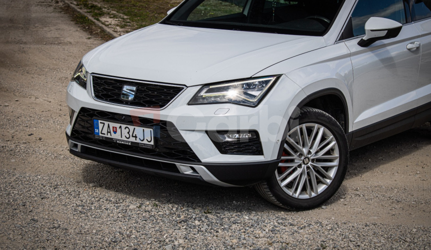 Seat Ateca 2.0 TDI 4drive DSG Xcellence, Webasto, 360°kamera, kessy, tažné, FULL LED