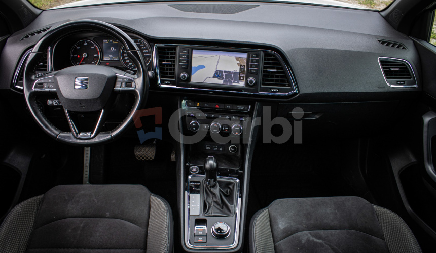 Seat Ateca 2.0 TDI 4drive DSG Xcellence, Webasto, 360°kamera, kessy, tažné, FULL LED