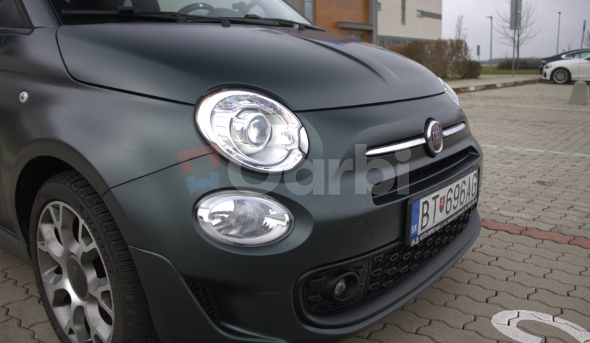 Fiat 500 1.2 benzín, Automat AT5, Panorama