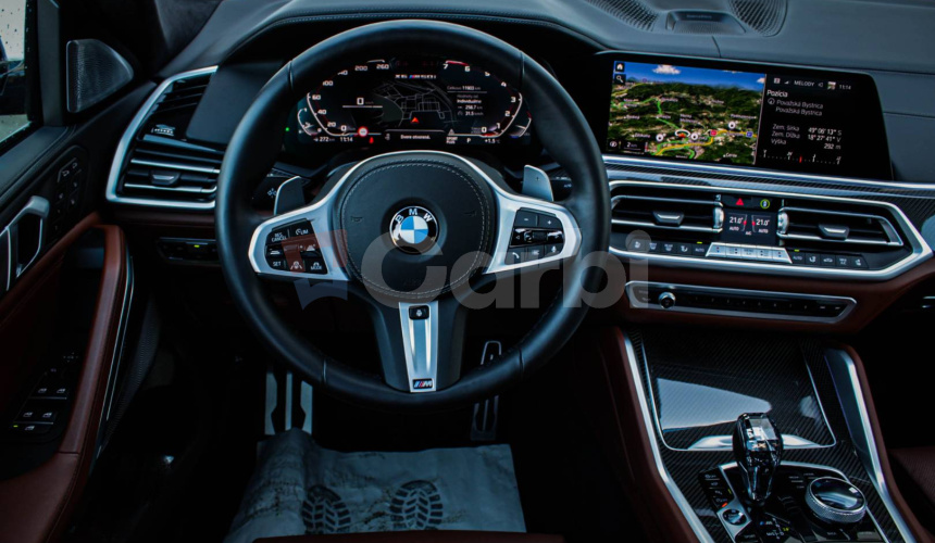 BMW X6 M M50i 1. Majiteľ, Slovenské, v záruke, Night vision, Bowers & Wilkins, Masáž