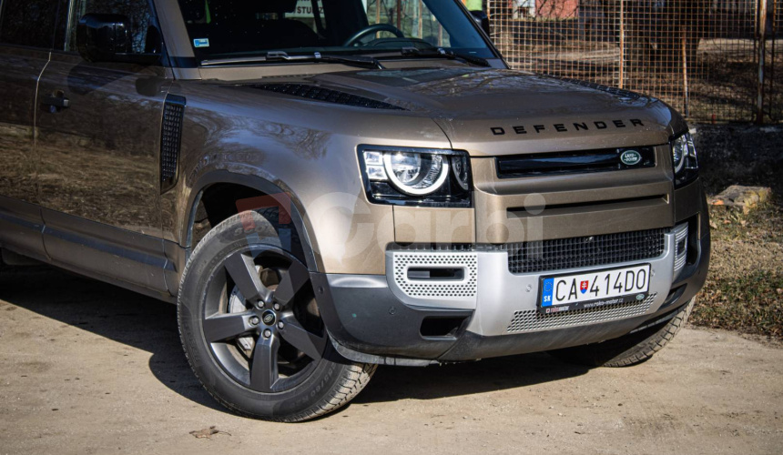 Land Rover Defender 110 P400, nelakované, el. ťažné, nejazdené v teréne, DPH