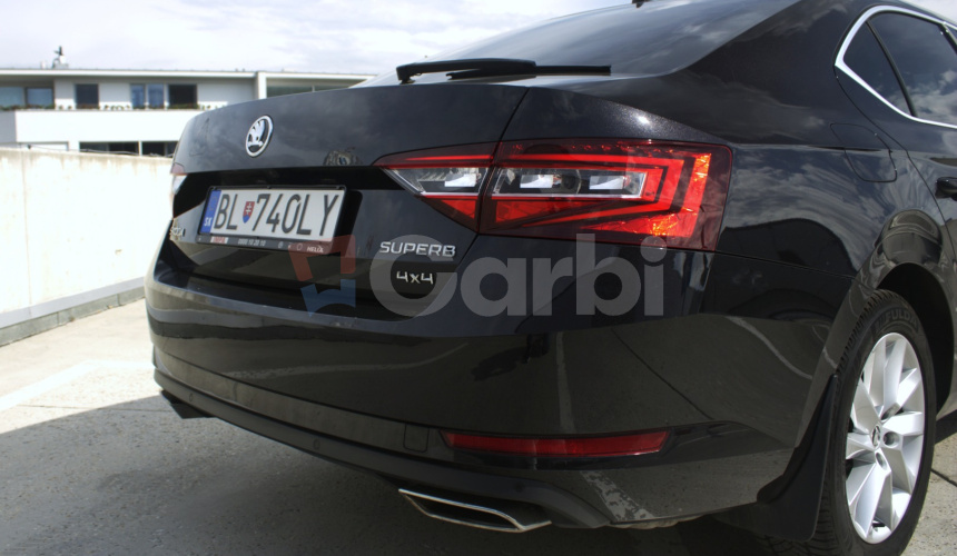 Škoda Superb 2.0 TSI 206kw, 4x4, DSG, Style