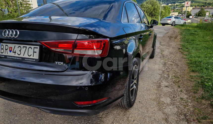 Audi A3 Limuzína sedan 1.6 TDI 85kW Manuál, 1. Majiteľ, Slovenské, Pravidelný servis