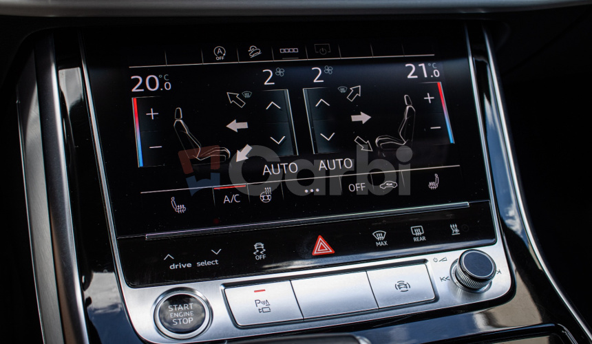 Audi Q8 50 TDI Sline, Pano, Webasto, Soft-close, R22, odpočet, posúvne zadné sedadlá