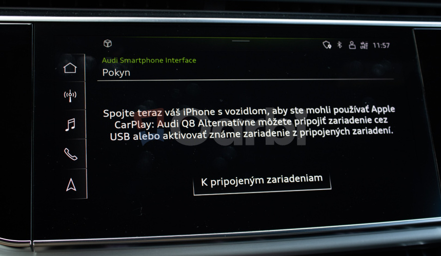 Audi Q8 50 TDI Sline, Pano, Webasto, Soft-close, R22, odpočet, posúvne zadné sedadlá