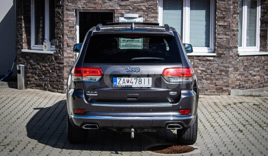 Jeep Grand Cherokee 3.0 CRD V6 Summit, Slovenské, ťažné, zadné LCD, DPH