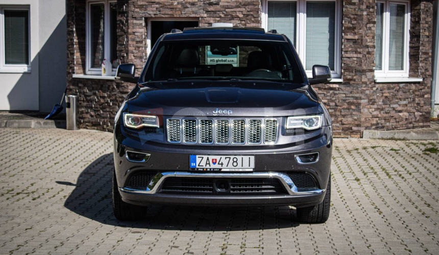 Jeep Grand Cherokee 3.0 CRD V6 Summit, Slovenské, ťažné, zadné LCD, DPH