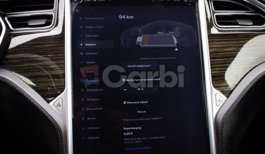 Tesla Model S 90D SOH 93%, Panoráma, Vzduch, Free Supercharger, odpočet DPH