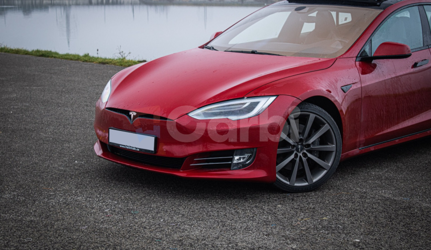 Tesla Model S 90D SOH 93%, Panoráma, Vzduch, Free Supercharger, odpočet DPH