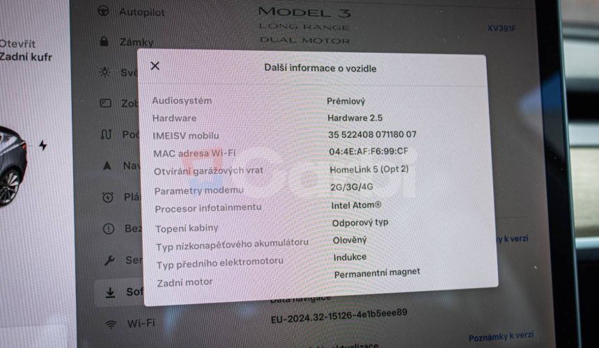 Tesla Model 3 Long Range 4x4 Premium Sound, odpočet DPH
