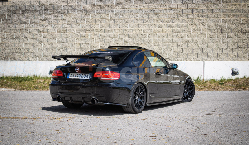 BMW e92 335i manuál, komplet vyladená, podvozok, motor, výfuk, 4 mapy, 580PS etanol