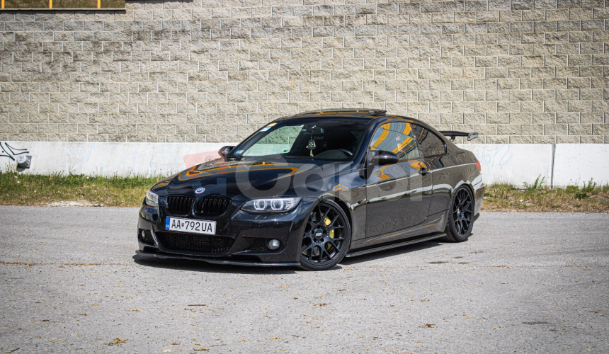 BMW e92 335i manuál, komplet vyladená, podvozok, motor, výfuk, 4 mapy, 580PS etanol