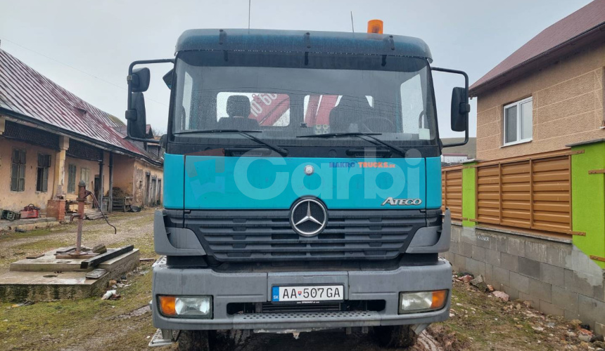 Mercedes Atego 1828 4x4 vyklapač +hyd. ruka